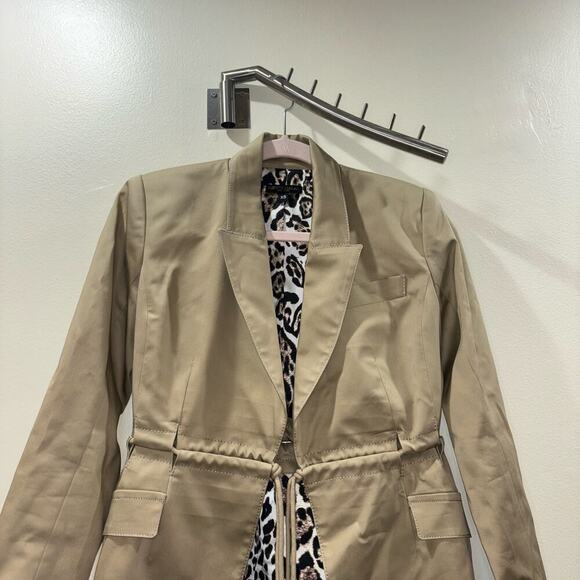 Alberto Makali New York Khaki Blazer Jacket – Size XS - Picture 7 of 12